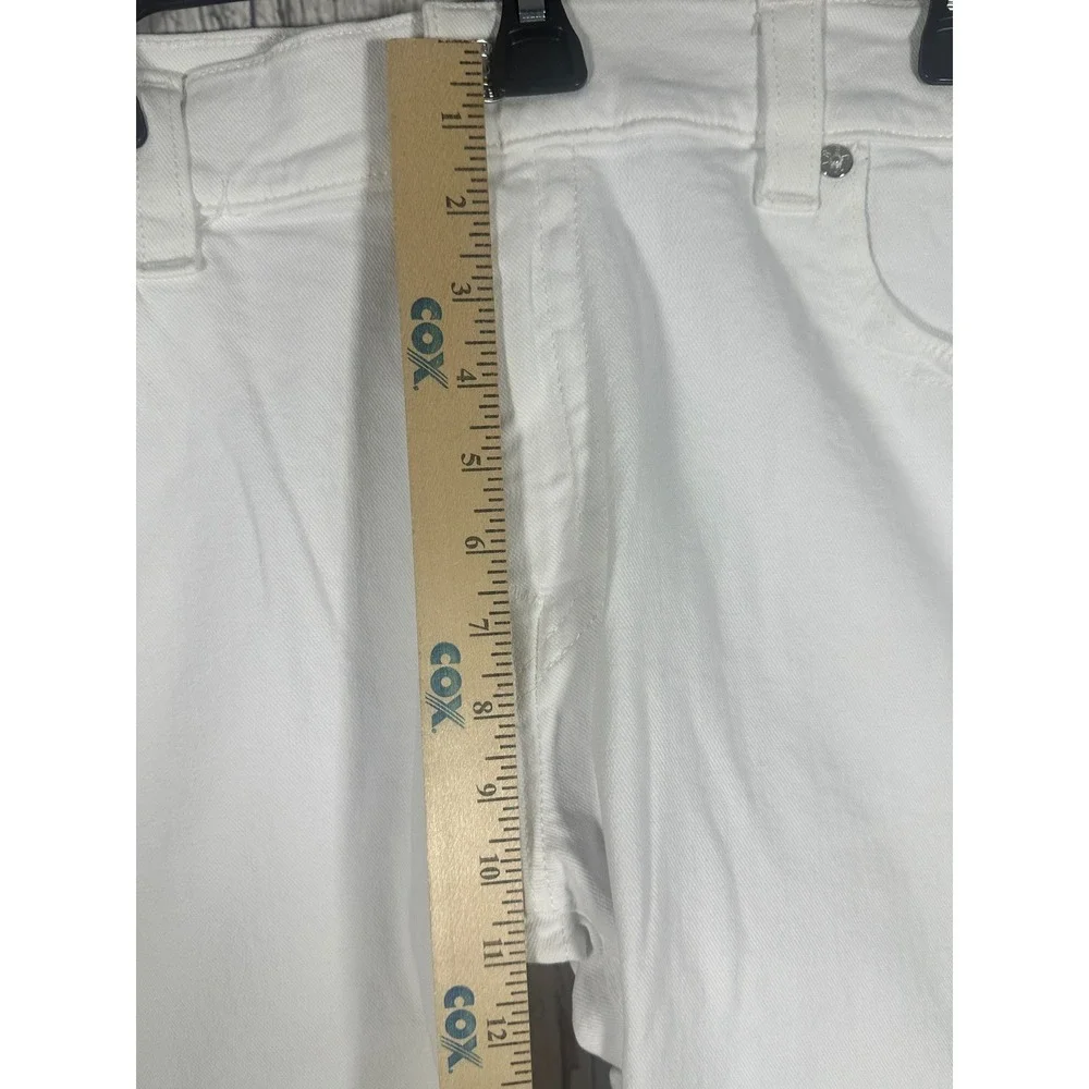 NWT True Religion‎ Rocco Jeans Mens 38x33 Optic White Relaxed Skinny No Flap Y2K